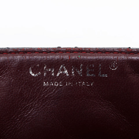 香奈儿香奈儿（Chanel Chanel）编号11 Matelasse银色硬件连锁肩袋黑色WS11736