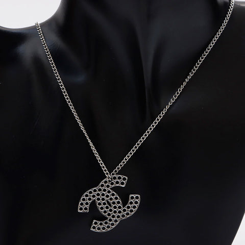 Chanel Chanel 03p Big Coco Mark Punching 2003 Collier en argent WS12012