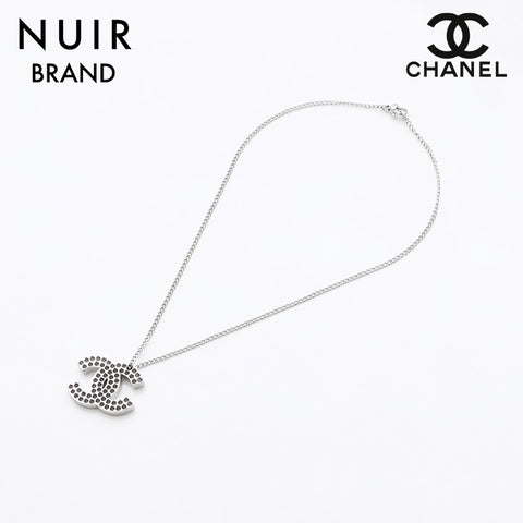Chanel Chanel 03p Big Coco Mark Punching 2003 Collier en argent WS12012