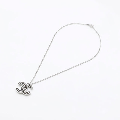 Chanel Chanel 03p Big Coco Mark Punching 2003 Collier en argent WS12012