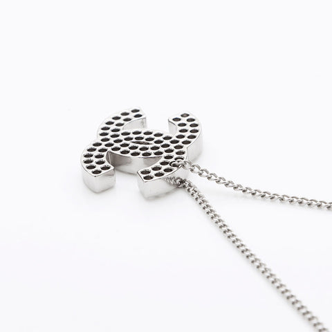 Chanel Chanel 03p Big Coco Mark Punching 2003 Collier en argent WS12012