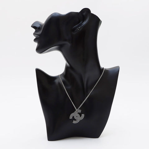 Chanel Chanel 03p Big Coco Mark Punching 2003 Collier en argent WS12012