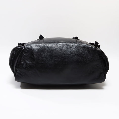グッチ GUCCI ドローストリング レザー GGキャンバス マーモント トートバッグ ブラック WS13016