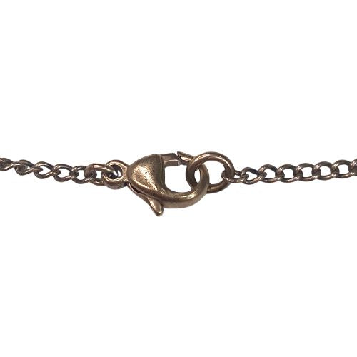 シャネル CHANEL クローバー ラインストーン ネックレス ゴールド