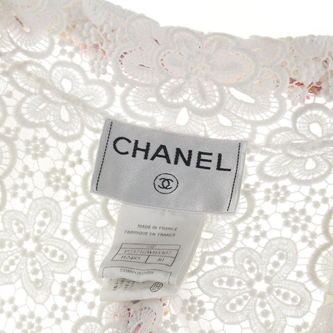 Chanel Chanel Race Jacke Rock Setup 04p White P5920