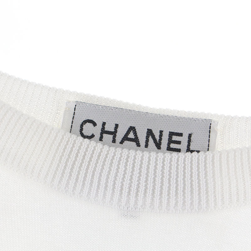 シャネル CHANEL ココマーク 半袖 ニット トップス カットソー