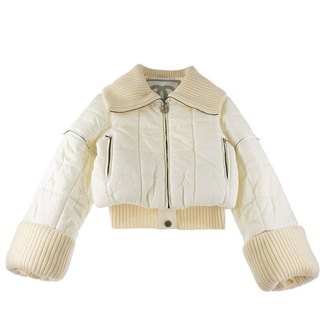 香奈儿运动线沿夹克象牙P9716