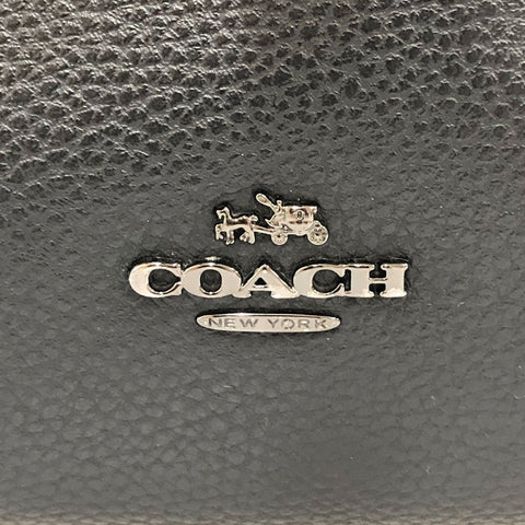 コーチ COACH ラージ ロケットモチーフ トート ハンドバッグ レザー ブラック T0043