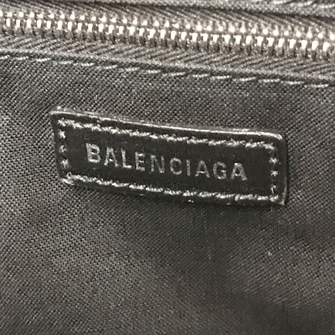 バレンシアガ BALENCIAGA トレードXS トート ハンドバッグ キャンバス ブラック P12606