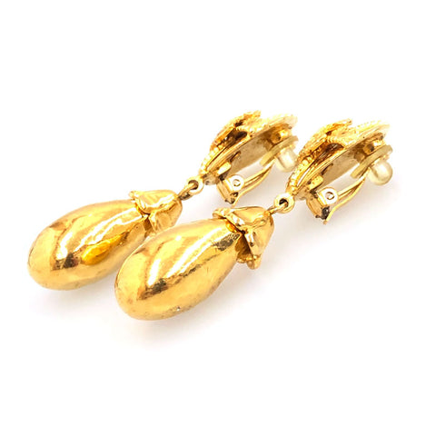 Chanel CHANEL Coco Mark Earring 97A Gold T0081