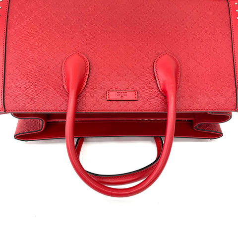 Gucci Diamante 2way handbag calf red WS2202