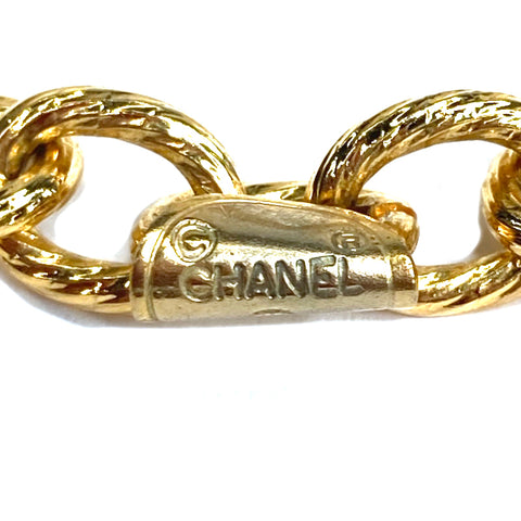 Chanel Chanel Halskette GP Gold WS1875