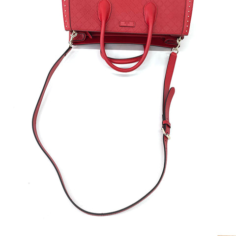 Gucci Diamante 2way Sac à main veau rouge WS2202