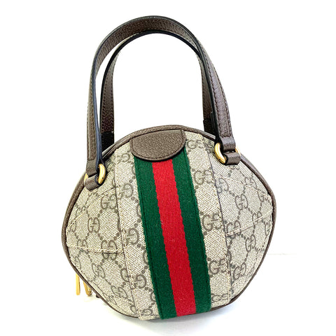 グッチ GUCCI GG スプリーム オフィディア 2way ハンドバッグ ベージュ WS2468