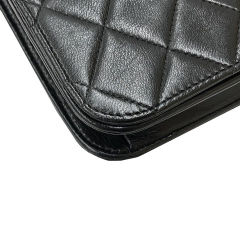 CHANEL CAVIAR QUILTED LARGE GUSSET FLAP WALLET