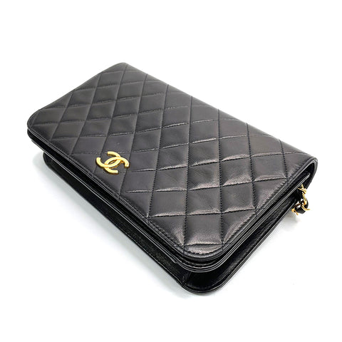 シャネル CHANEL チェーン マトラッセ ショルダーバッグ ブラック WS1571