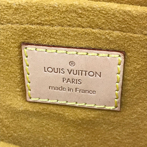 LOUIS VUITTON M95018 Monogram Denim Flat shopper Tote Bag Blue