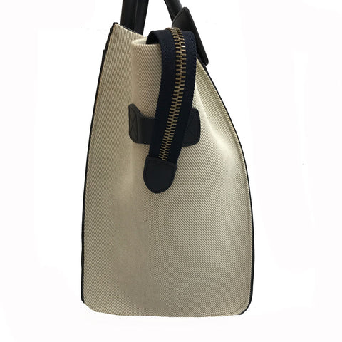 Celine Celine Luggage Handbag Canvas x Leather Multi Color P11769