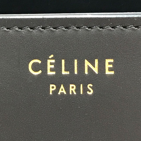 Celine Celine Gepäck Handtasche Leinwand x Leder Multi Color P11769