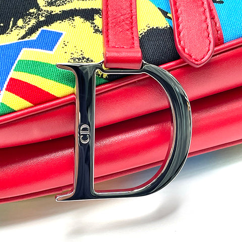 Christian Dior Sattel Bob Marley Handtasche Multicolor WS1256