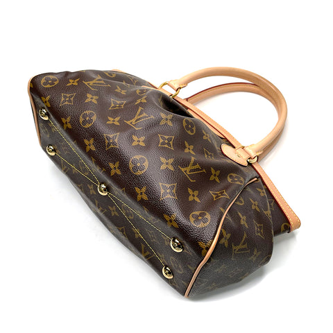 ルイ・ヴィトン LOUIS VUITTON ティヴォリPM ハンドバッグ PVC ブラウン WS2538