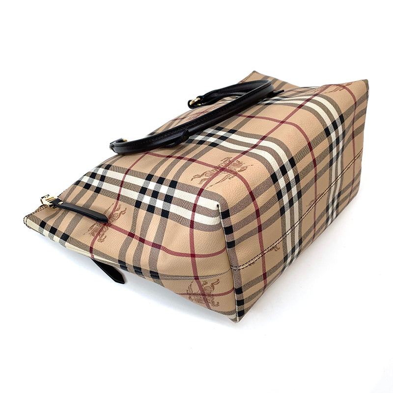 オールドBurberry ノバチェック柄 キャンバストートバッグ ヴィンテージ オールドBurberry ノバチェック柄 キャンバストートバッグ