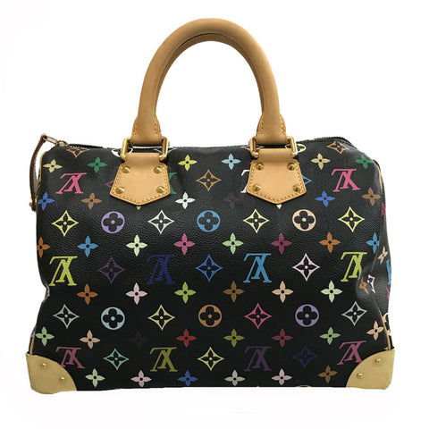 大勧め LOUIS VUITTON◇M41522/スピーディ40/ボストンバッグ/PVC/青錆