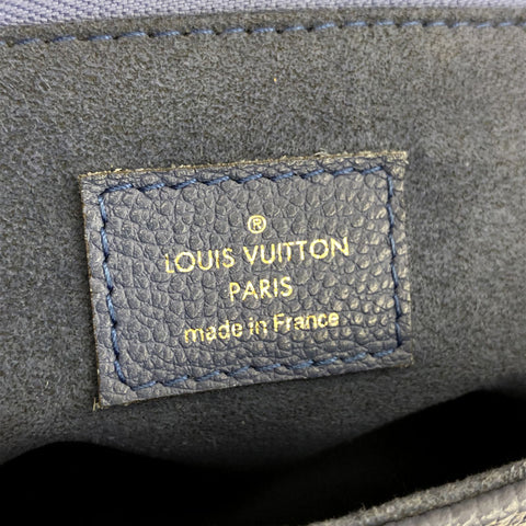 ルイ・ヴィトン LOUIS VUITTON モノグラム サンジェルマンPM スリーズ M48948 ショルダーバッグ レザー ブルー系 P11949