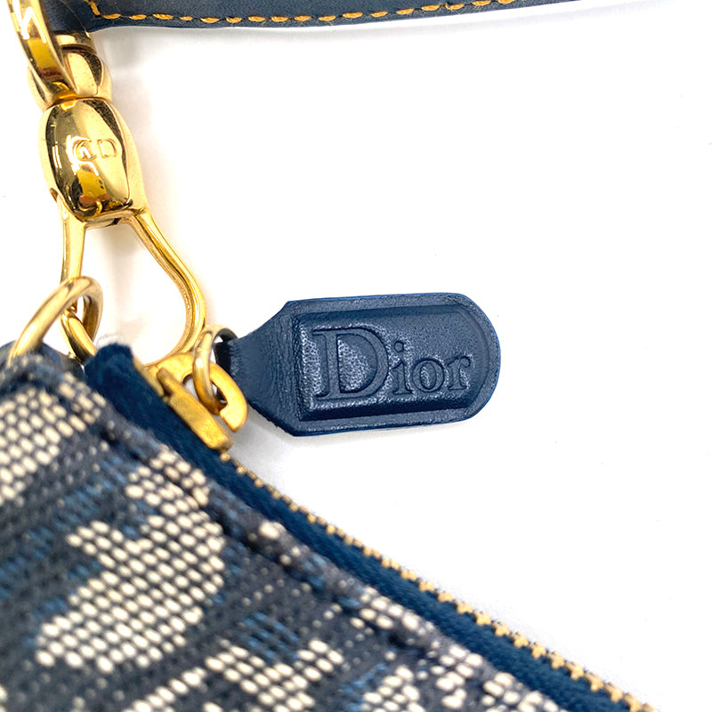 ディオール トロッター サドル ポーチ キャンバス Dior 正規品 - www ...