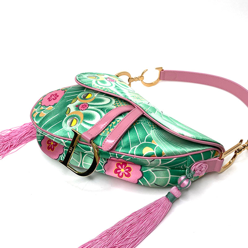 クリスチャンディオール Christian Dior フリンジ サドルバッグ クリスチャンディオール Christian Dior フリンジ サドルバッグ