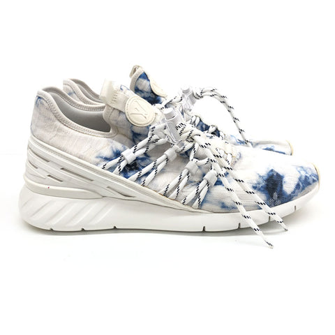 louis vuitton blue and white sneakers
