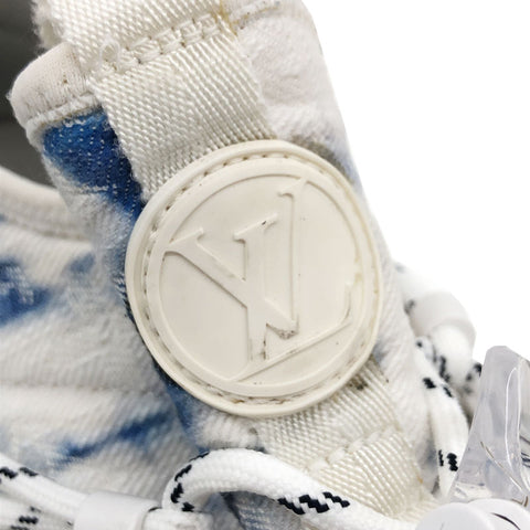 Louis Vuitton Blue Denim Monogram Fastlane Sneakers