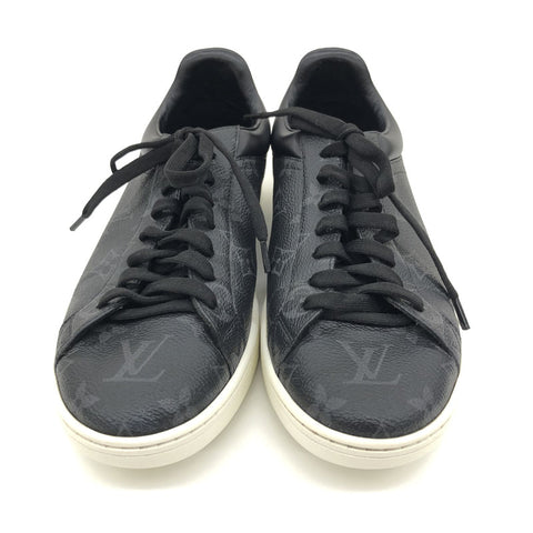 Louis Vuitton White Leather and PVC Luxembourg Sneakers Size 41