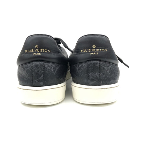 Louis Vuitton Monogram Eclipse Luxemburg Line MS0199 Sneakers PVC Leather Black P12001