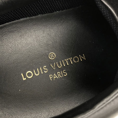 Louis Vuitton Monogram Eclipse Luxemburg Line MS0199 Sneakers PVC Leather Black P12001