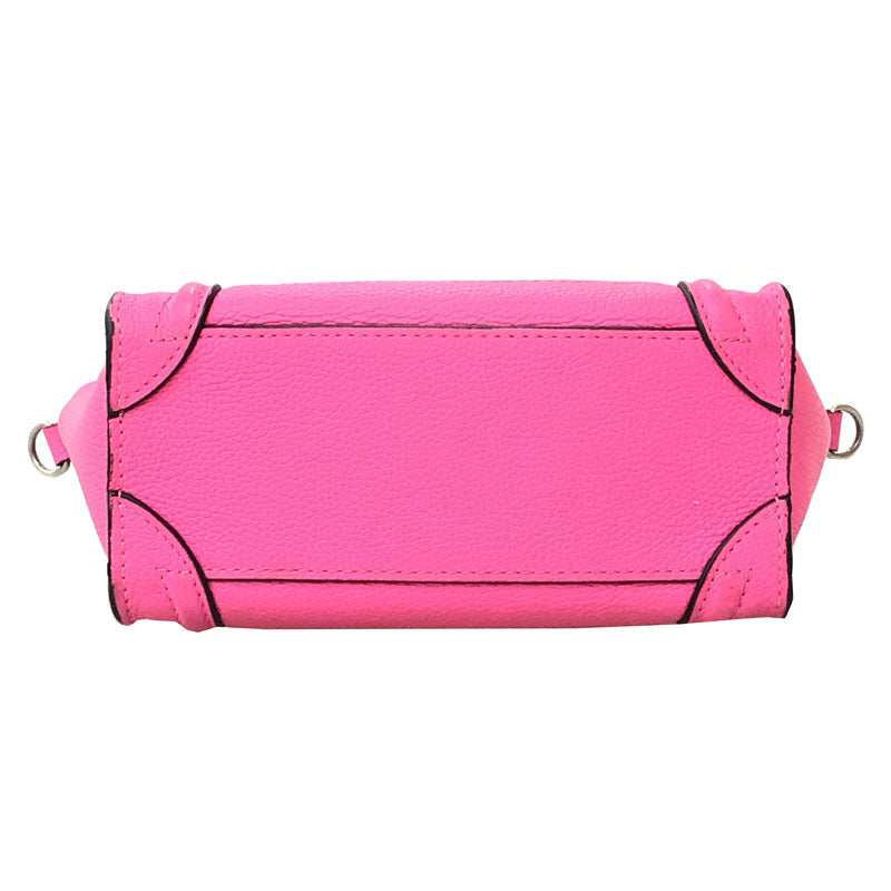 セリーヌ CELINE ミニラゲージ ナノショッパー 2WAY ハンド ショルダー