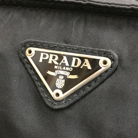 Prada Milano Triangle Logo Messenger Bag