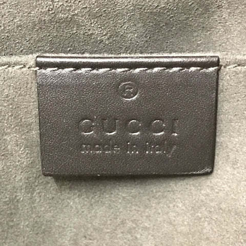 Gucci Gucci GG Sprem Sherry Line Clutch Bag PVC Leder Braun P12113