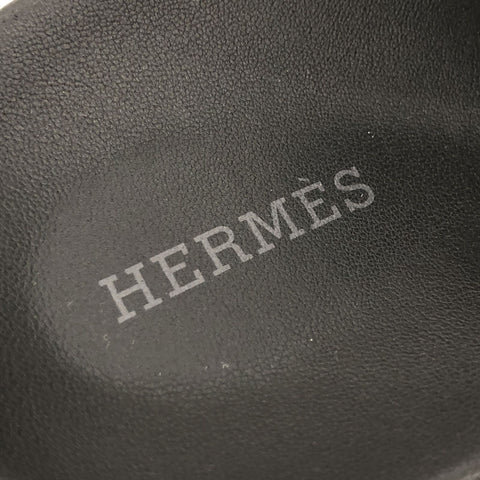 Hermes Hermes Kelly Anpill Sandale Schwarz EITM0139