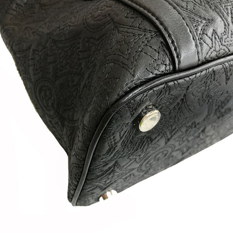 Louis Vuitton Bag Ixia PM Black Silver Noir Monogram Antia M97071