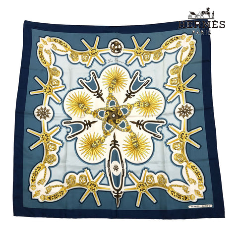 Hermes Carre 90 Scarf Silk Multicolor P10913