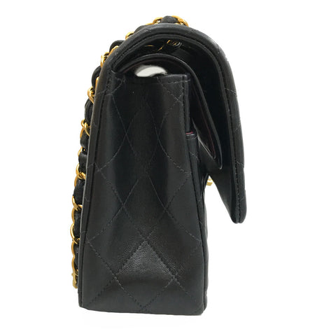 Chanel CHANEL Double Flap Matsequet Turn Lock Chain Shoulder Bag