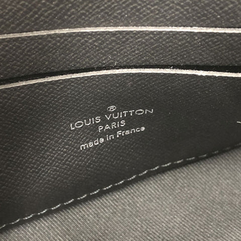 Louis Vuitton LOUIS VUITTON Eclipse Pochette Volga Virgil Abloh M68321 Clutch Bag Black WS3712