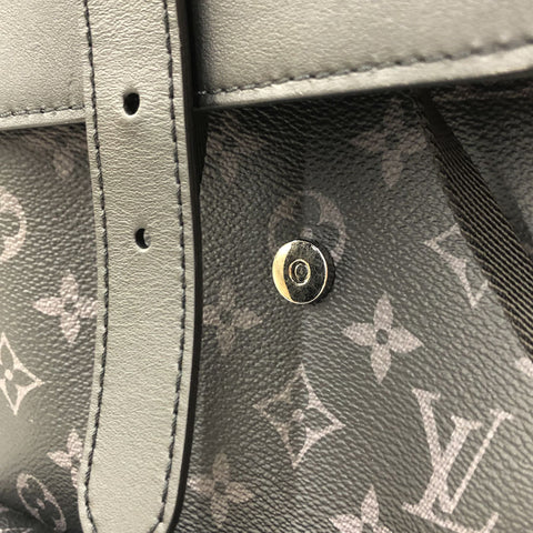 ルイ・ヴィトン LOUIS VUITTON モノグラムエクリプス M45538 トリオ リュック・デイパック PVCレザー ブラック P12245