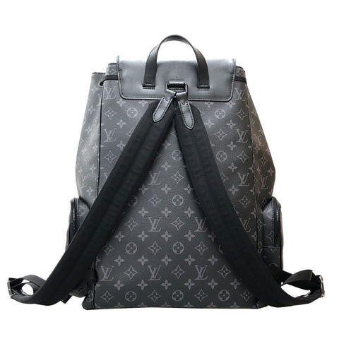 ルイ・ヴィトン LOUIS VUITTON モノグラムエクリプス M45538 トリオ リュック・デイパック PVCレザー ブラック P12245