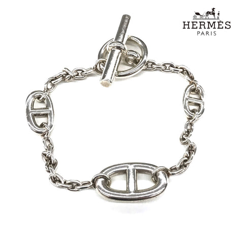 Hermes Hermes Shaline Tancle Falandol Armband Silber EIT0230