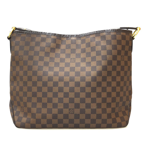 Louis Vuitton Damier Damillite Voller PM N41459 Handtasche PVC Leder Brown P12371