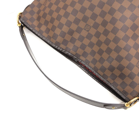 Louis Vuitton Damier Damillite Voller PM N41459 Handtasche PVC Leder Brown P12371