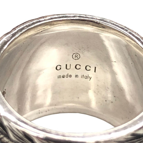 グッチ GUCCI ガーデン 17g リング・指輪 Ag925 シルバー C2700