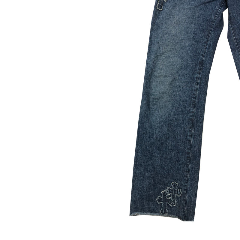 クロスパッチデニム クロムハーツ CHROME HEARTS J TRTKGDNMVJDNMPTCH クロスパッチ デニム